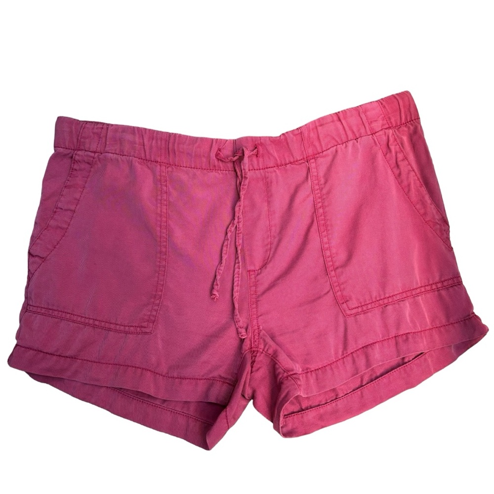Gap drawstring cargo shorts pink size S